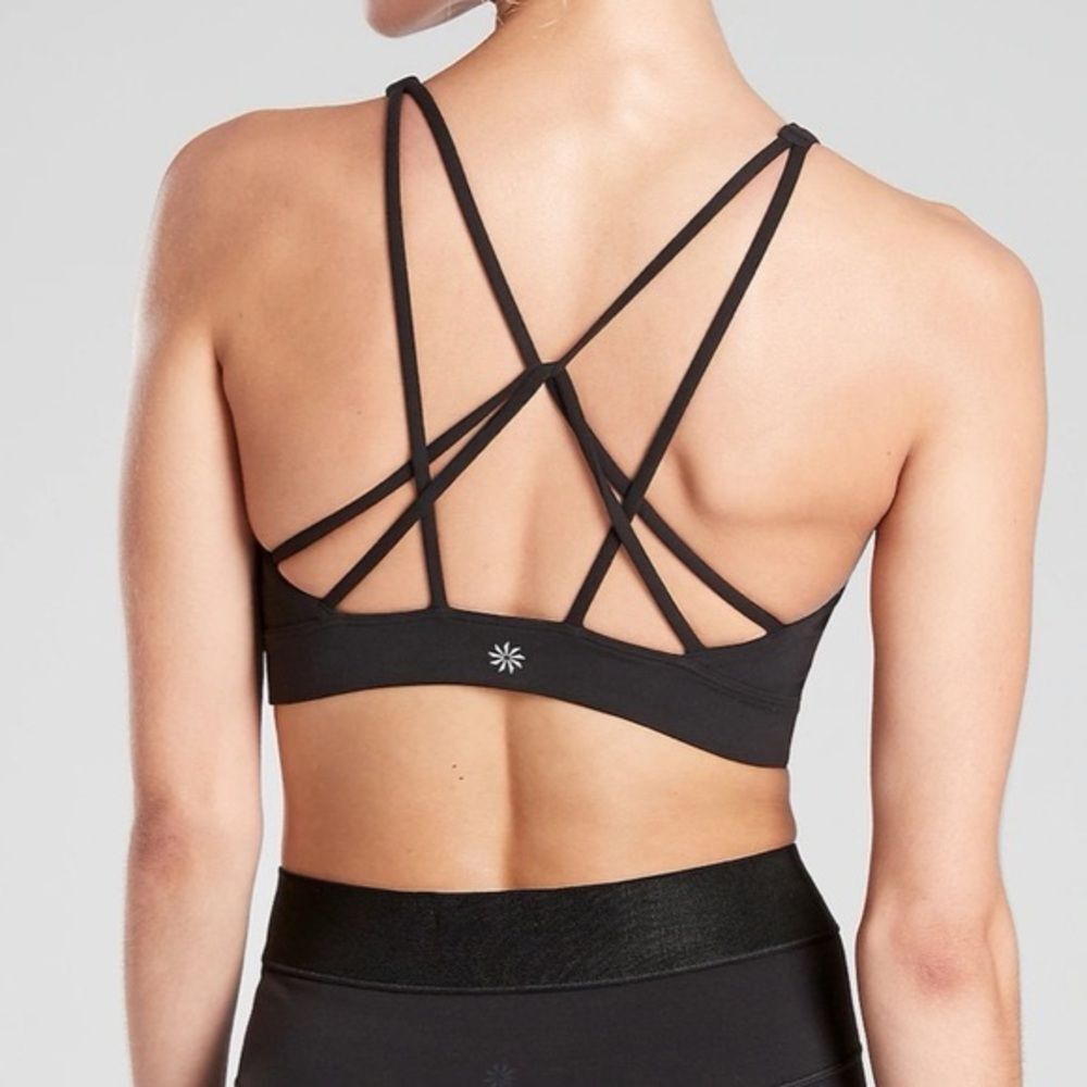 Athleta | Solace Bra Black Powervita A-C